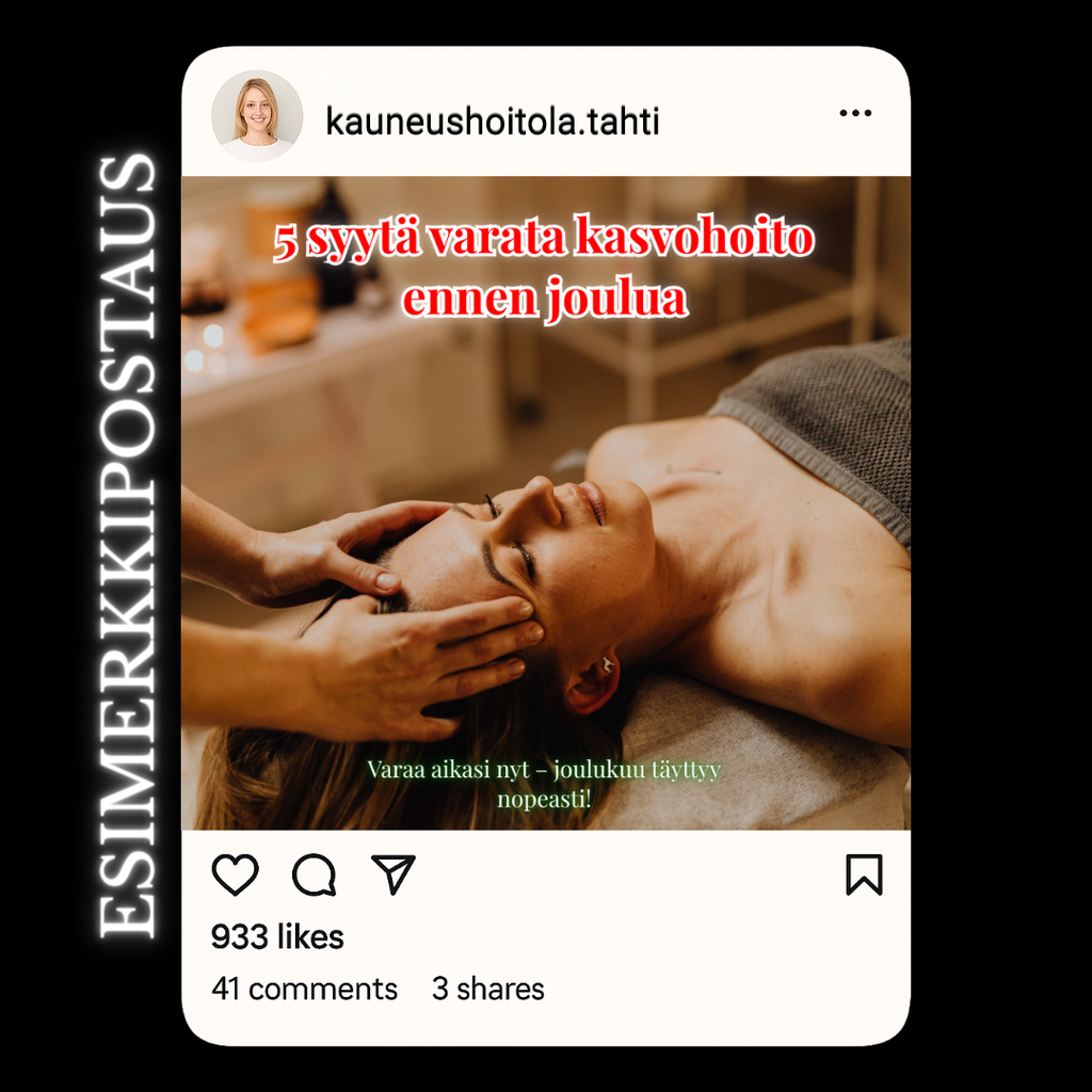 Valmiit somepostaukset yrityksellesi – julkaise heti!